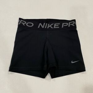 Nike Pro Dri-FIT Black Compression Shorts Women’s Small Training Running
